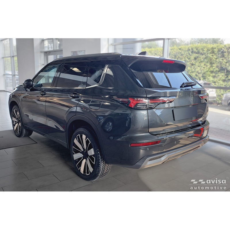 Avisa Stainless Steel Rear Bumper Protector  Mitsubishi Outlander IV Facelift 2025- - Black