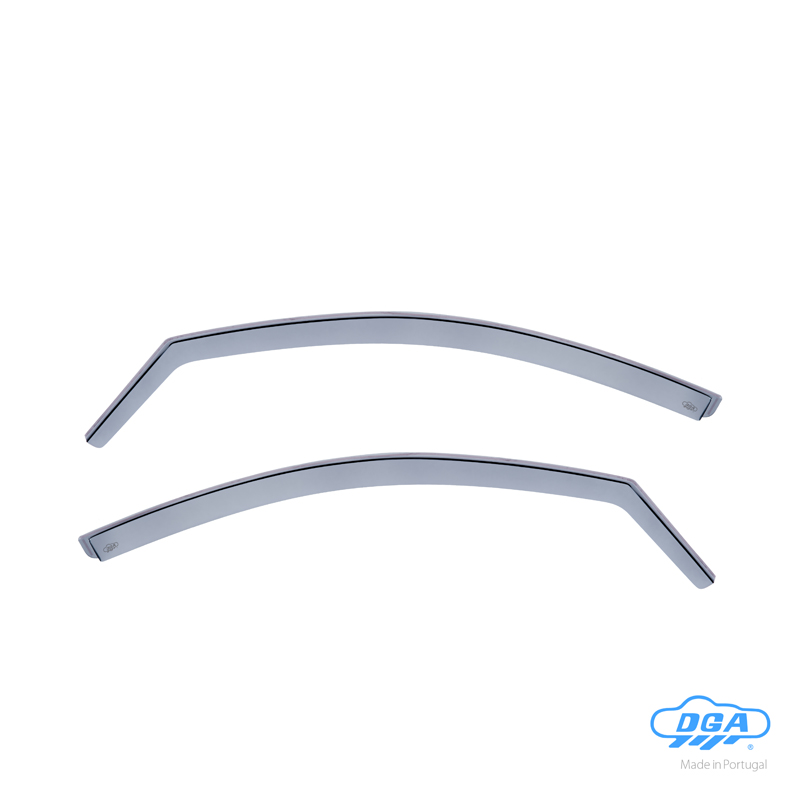 DGA Wind Deflectors  Peugeot 206 HB 3-doors 1998-2008 & 206+ 2009-2013 (2-pieces)