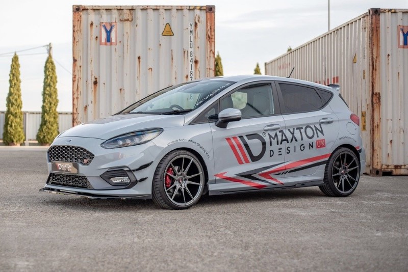 Zijskirts Diffusers Ford Fiesta Mk8 ST / ST-Line V.3 Glanzend Zwart