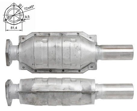 Audi A6 2.5TD 2461 cc 85 Kw / 115 cv AAT Magnaflow CAT Bouwjaar: