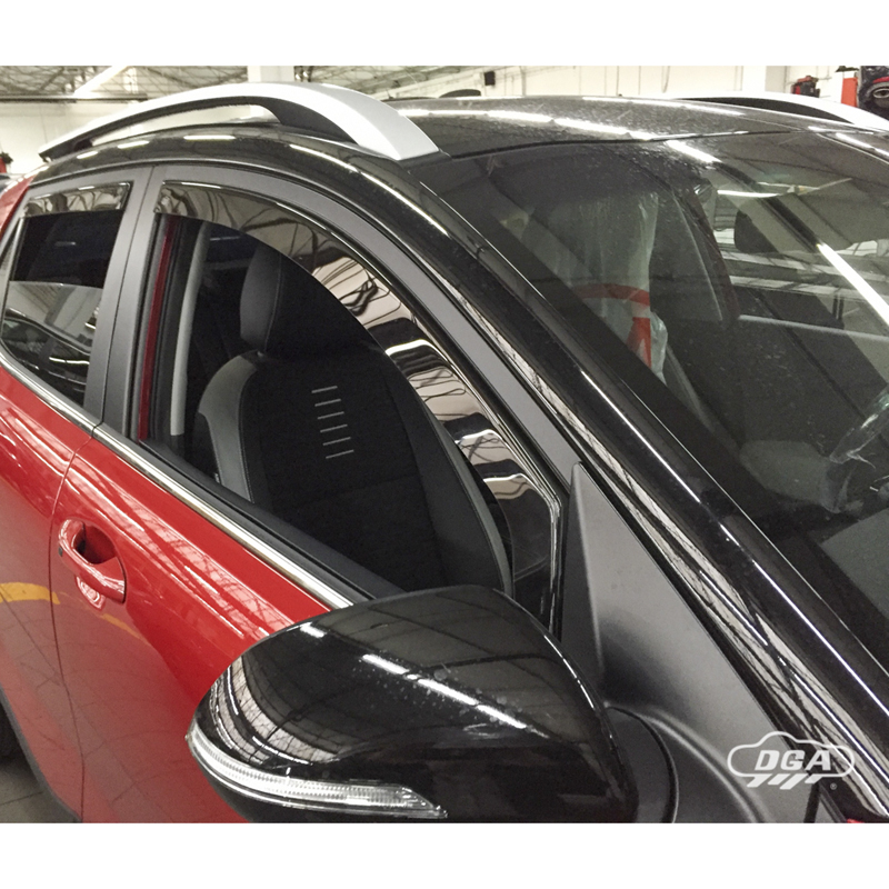 DGA Wind Deflectors Set  Kia Stonic (YB) 2017- (4-pieces)