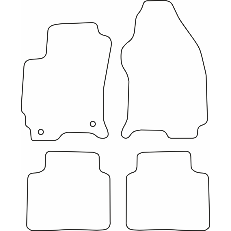 Automatten  Ford Mondeo 2000-2007