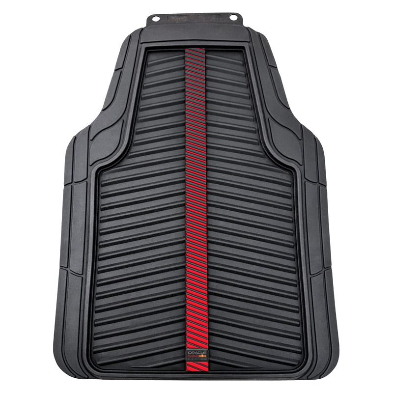 Red Bull Oracle Universal car mats set 'Heavy Duty' - 4-piece set - Black/Red