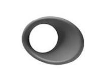 mistlampframe, links Peugeot 206, 2009-2012