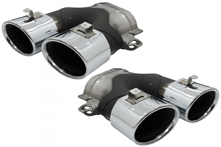 Achterbumper Diffusor Mercedes W205 C-Klasse C43 Design Night Package