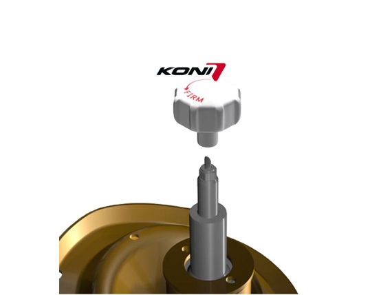 Coilover set Koni VW Transporter T5 and T6 Yellow T30