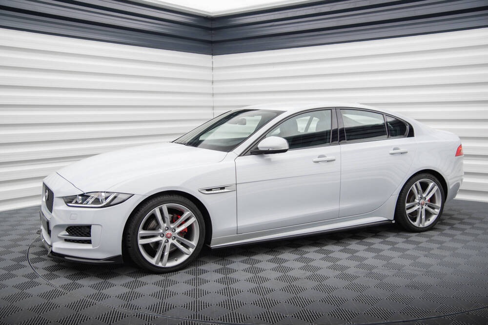 Zijskirts Jaguar XE R-Sport X760 Maxton Glans Zwart