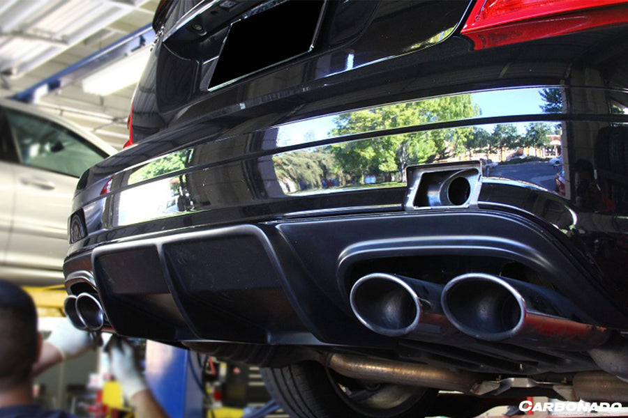 Mercedes Benz W204 C63 AMG AK Style Carbon Fiber Diffuser 2008-2011