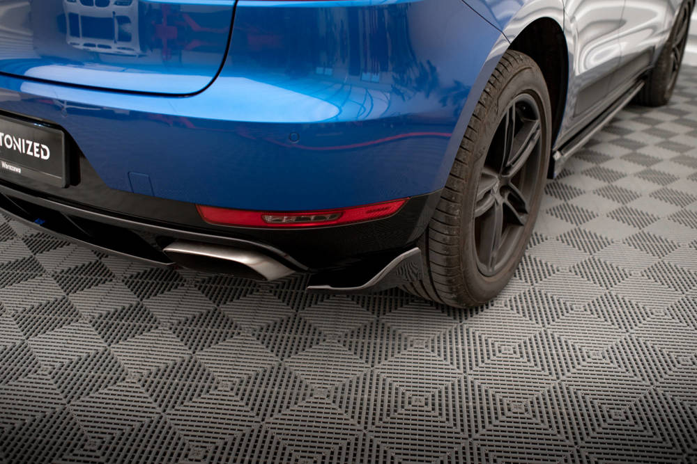Zijdiffuser Porsche Macan Mk1 Maxton Glans Zwart