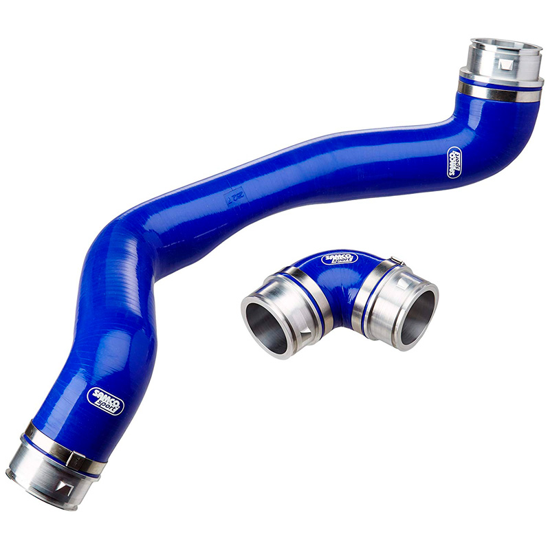 Samco Hose Kit  Skoda Fabia RS 1.9TDi 2003-2008/Seat Ibiza FR 130hp Tdi (BLT) 2002-2009 - 2-pieces - Turbo - Blue