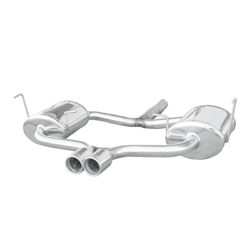 100% Inox Sport Exhaust 'Central'  BMW Mini Cooper S (170HP) 2001- 2x80mm