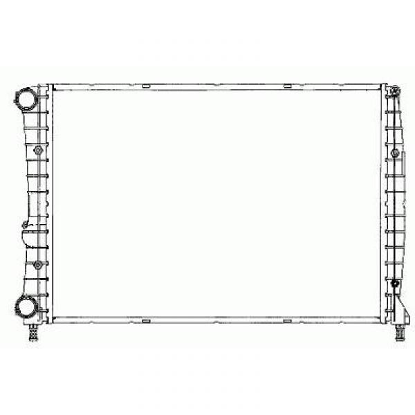 Radiator ALFA ROMEO 147 02->> 580x401x28. 2.0 JTS +/-AC