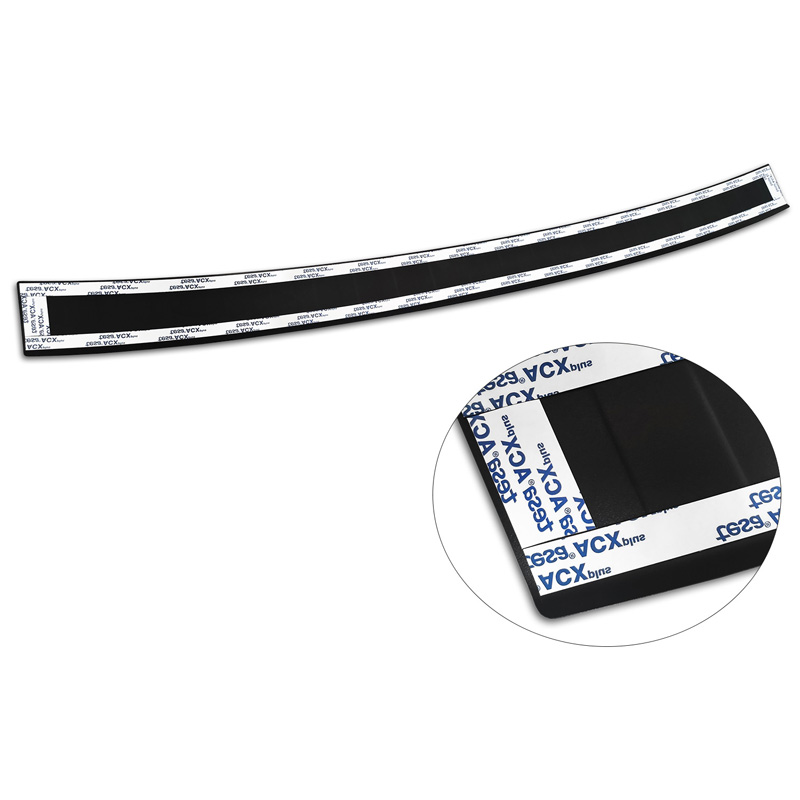 Matzwart RVS Achterbumperprotector  Skoda Superb III Combi 2015-2019 & Facelift 2019-2024 incl. Scout 'Ribs'