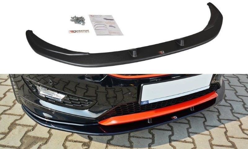 Voorspoiler Ford Focus ST-Line Mk3 FL V.1 Glanzend Zwart