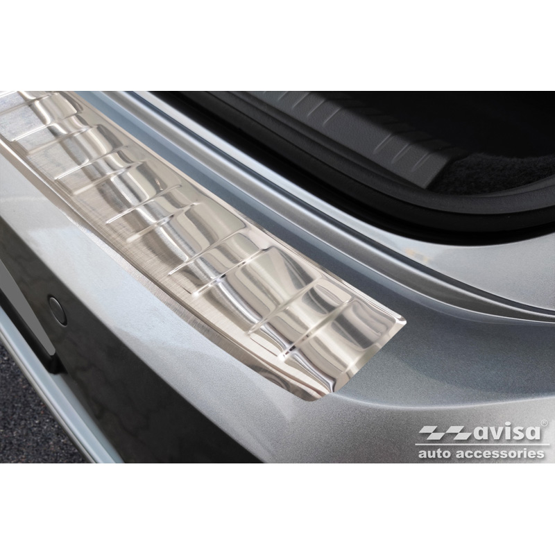 Stainless Steel Rear bumper protector  Volkswagen Arteon Shooting Brake incl. eHybrid 2020- 'Ribs'
