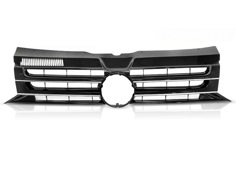 Grill VW T5 Transporter 09-15 Zwart/Chroom