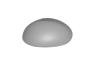 spiegelkapje, in primer, rechts Citroen C1, 2005-2012