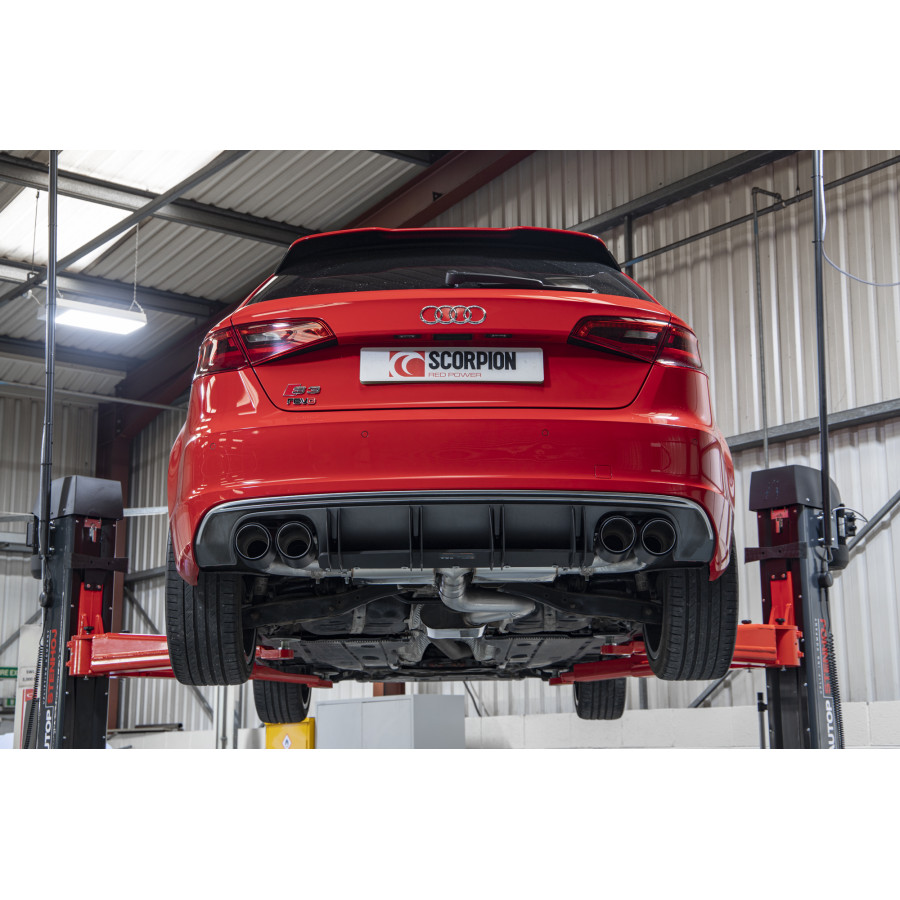 Audi S3 2.0T 8V (3 Door & Sportback) PFL Non-resonated cat/gpf-back system without valves