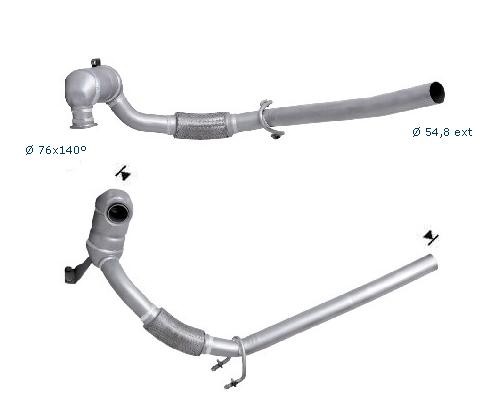 Seat LEON 1.9TDI 1896 cc 77 Kw / 105 cv BLS Magnaflow CAT Bouwja