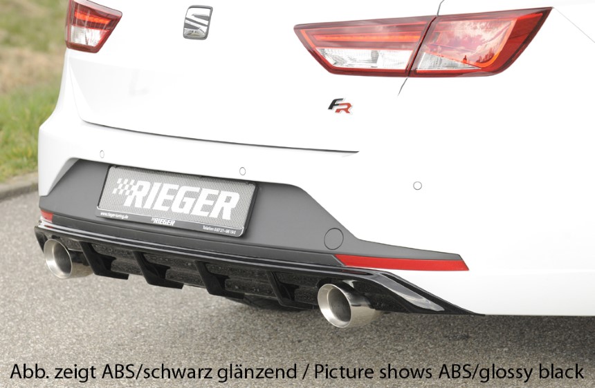 Diffuser Seat Leon F5 FR 5 dr. (ST) Rieger sportuitlaat links + rechts
