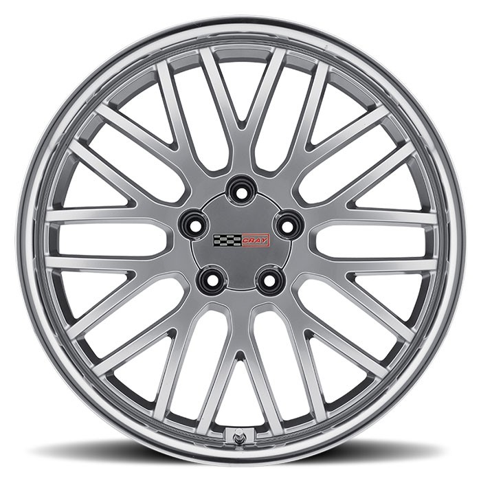 Velgen Cray Manta 19x9 5x120,65 ET50 Zilver + Machined Rand