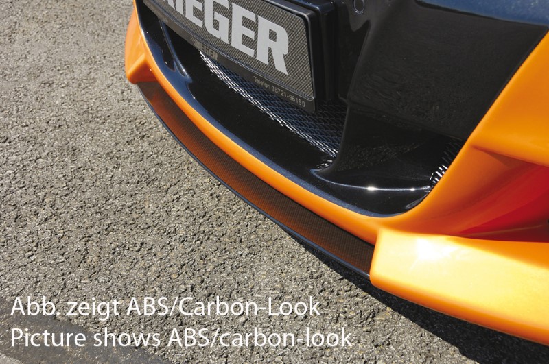 Spoilerzwaard voor Frontbumper BMW E92 Coupe Rieger