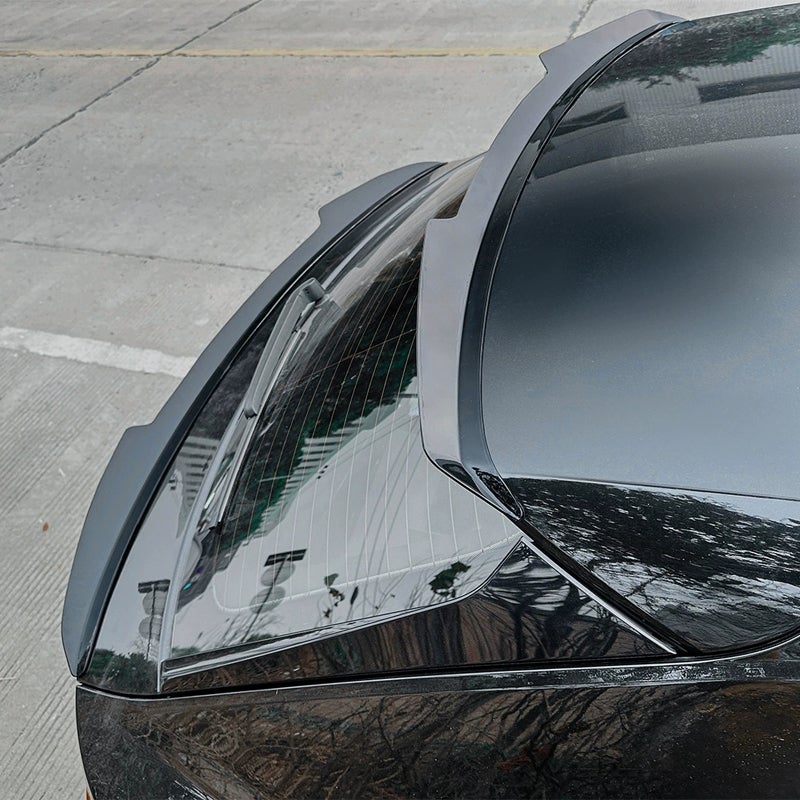 Lower mid rear spoiler  Audi Q8 (4MN) S-Line/SQ8/RSQ8 2018- (ABS Glossy Black)