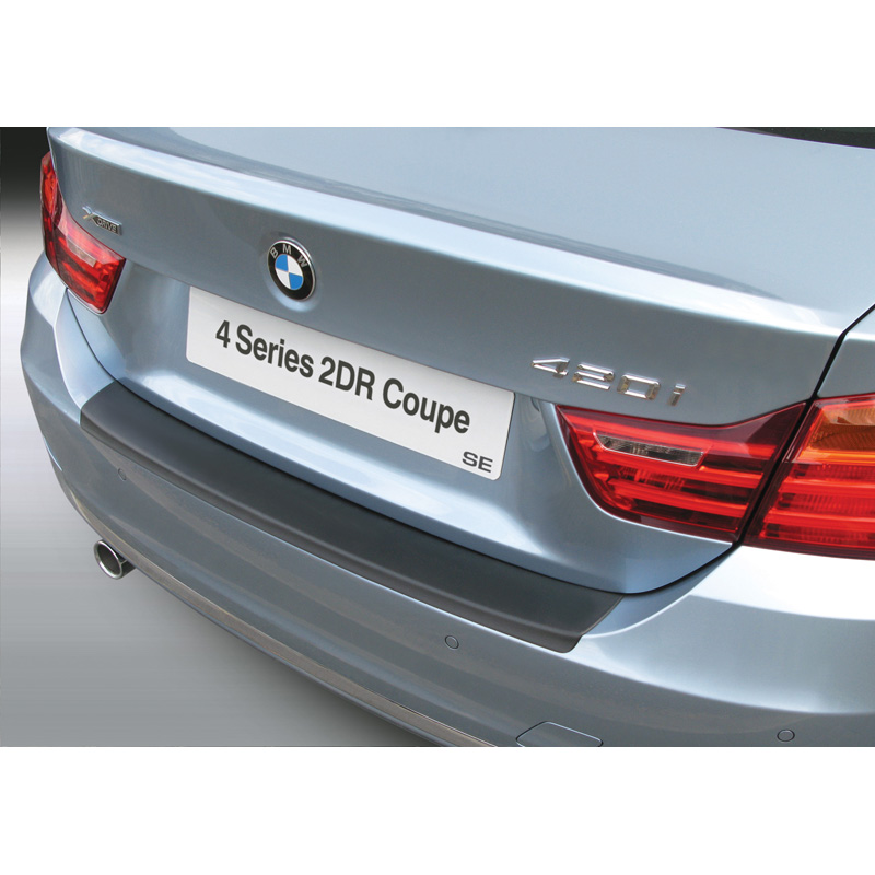 ABS Rear bumper protector  BMW 4-Series F32 SE/ES/Sport/Luxury 7/2013- Black