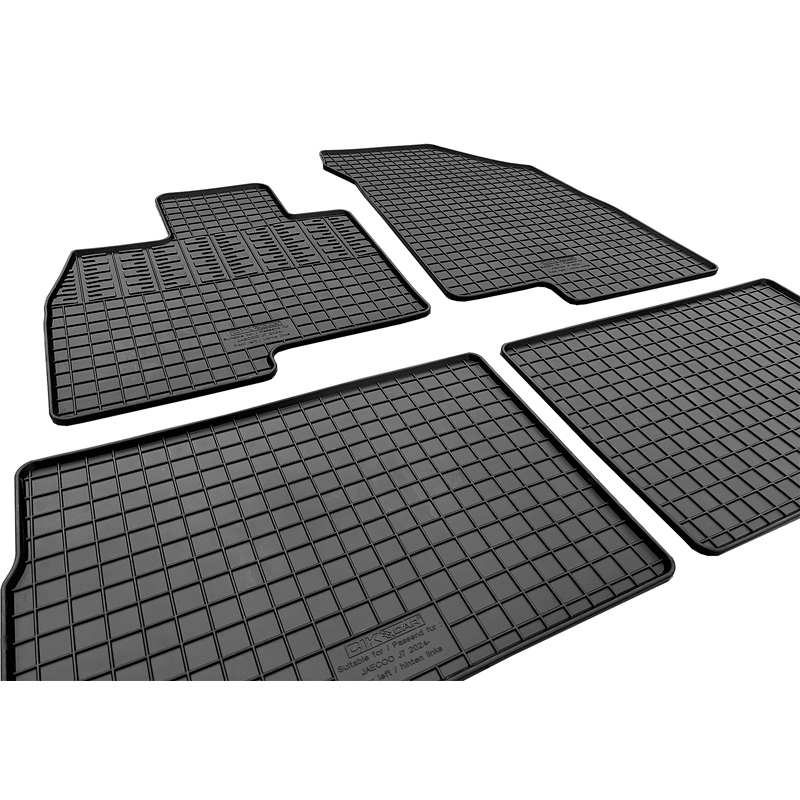 Rubber car mats set  Jaecoo J7 2024- (4-pieces + fixing system)