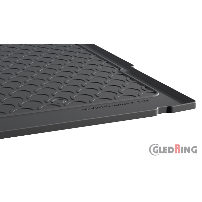 Rubbasol (Rubber) Trunk mat  Opel Grandland X 2017- (Upper variable floor)