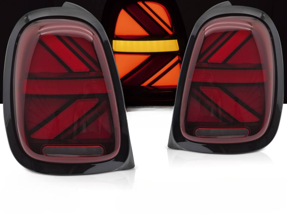 Achterlichten MINI ONE F55 F56 F57 3D 5D (2014-2018) Tube Rood