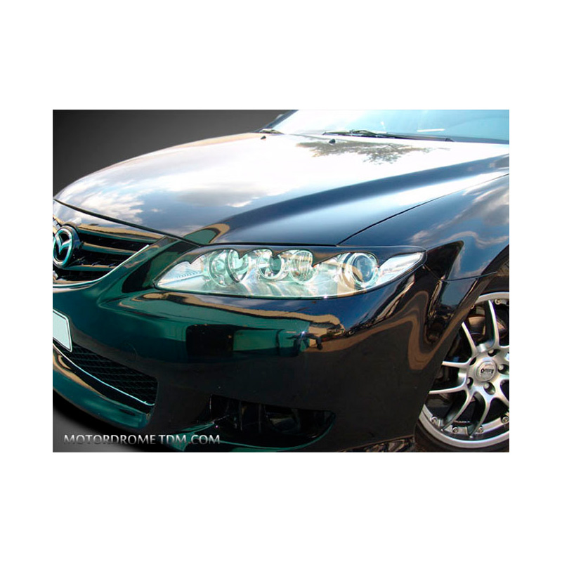 Koplampspoilers  Mazda 6 2002-2007 (ABS)