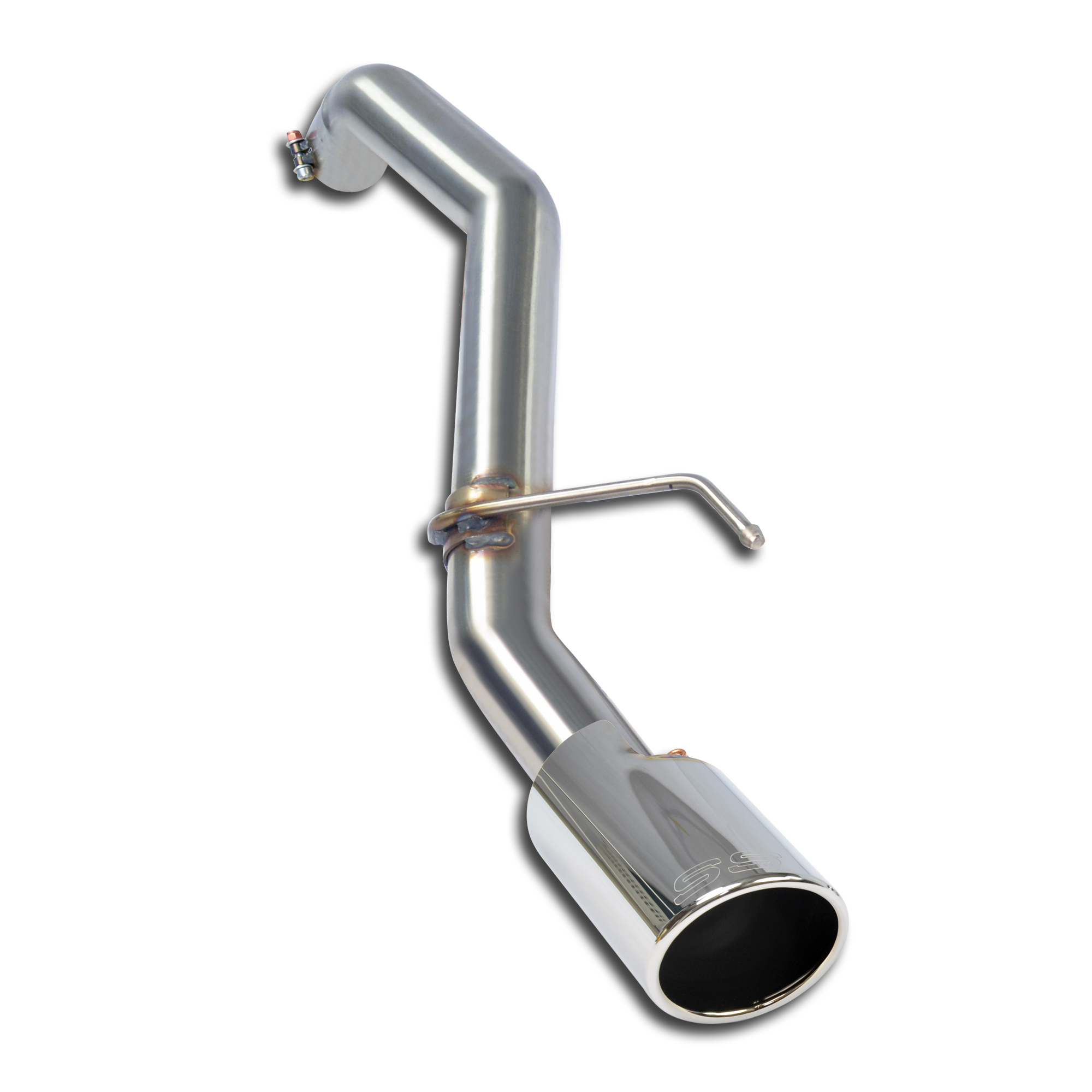 Rear pipe O100 for 500 ABARTH 1.4T (135 Hp) "Monotubo"