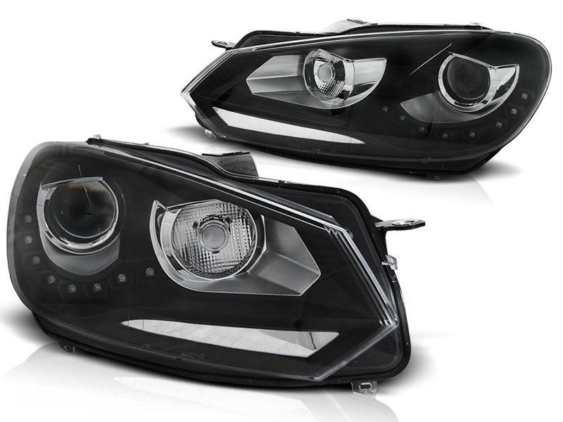 Headlights VW Golf VI Devil Eyes Dlite