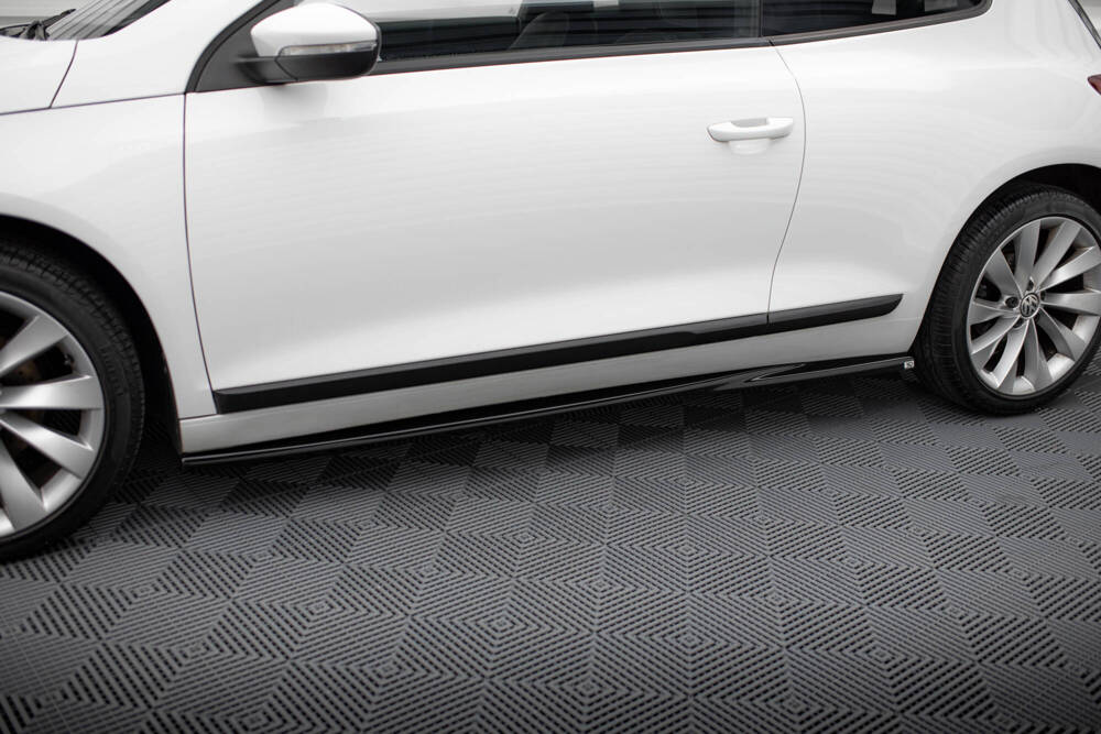 Zijskirts Volkswagen Scirocco FL Maxton Glans Zwart