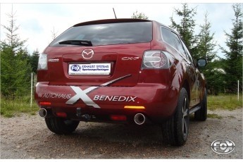 Mazda CX7 Einddemper dwars Uitgang rechts/links - 1x114 Typ 13 r