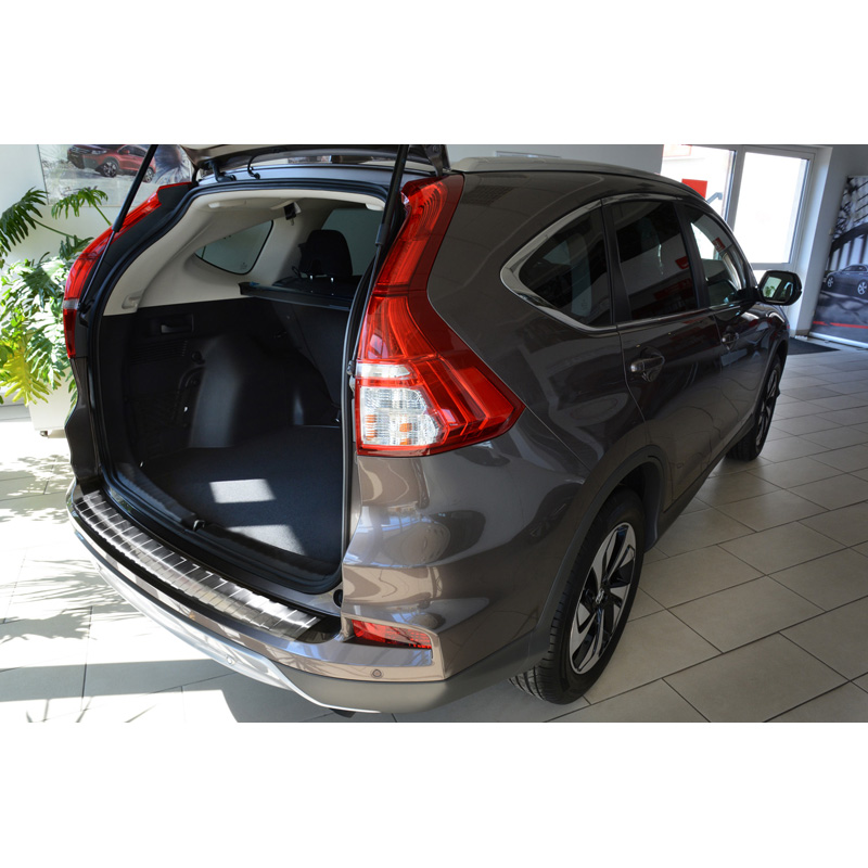 Stainless Steel Rear bumper protector  Honda CR-V Facelift 2015-2018 'Ribs'