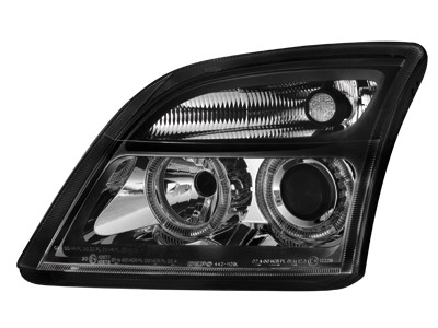 Headlights Opel Vectra C/Signum Angel Eyes Black