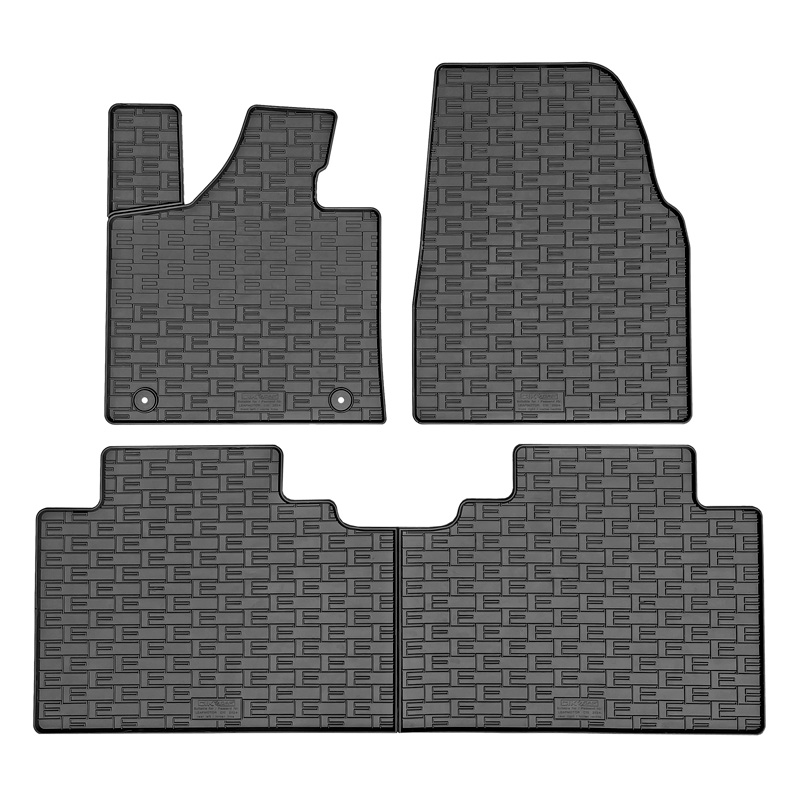 Rubber car mats set  Leapmotor C10 2024- (3-pieces)