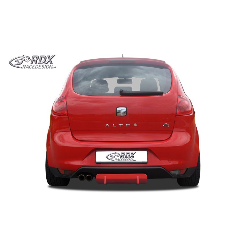 Rear bumper skirt 'Diffusor U-Diff'  Seat Altea (5P) incl. FR & XL 2004- (PU)