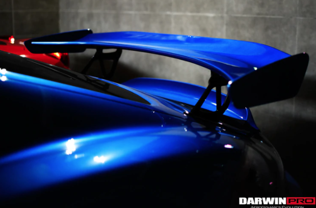 Porsche 981 Boxster/Cayman GT4 Style Style Carbon Fiber Spoiler 2012-2016