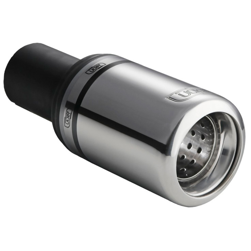 Ulter Sport Uitlaatsierstuk - Rond Ø80mm Type 2- Lengte 120mm - Montage ->50mm - RVS