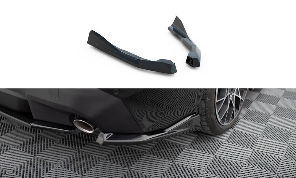 Zijdiffusers V.2 BMW 2 Serie Coupe G42 Maxton Glans Zwart