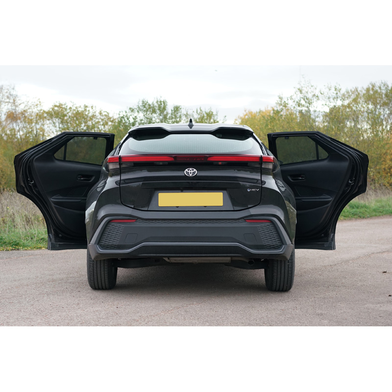 Set Car Shades (rear side doors)  Toyota C-HR II 2023- (2-pieces)