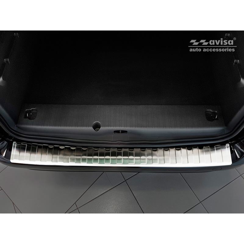 Stainless Steel Rear bumper protector  Citroën Berlingo II Multispace & Peugeot Partner Tepee 2008-2015 & 2015-2018 & 2018- & Peugeot Rifter 2018- & Opel Combo E 2018- & Toyota Proace City/Verso 2019- & Fiat Doblo 2022-