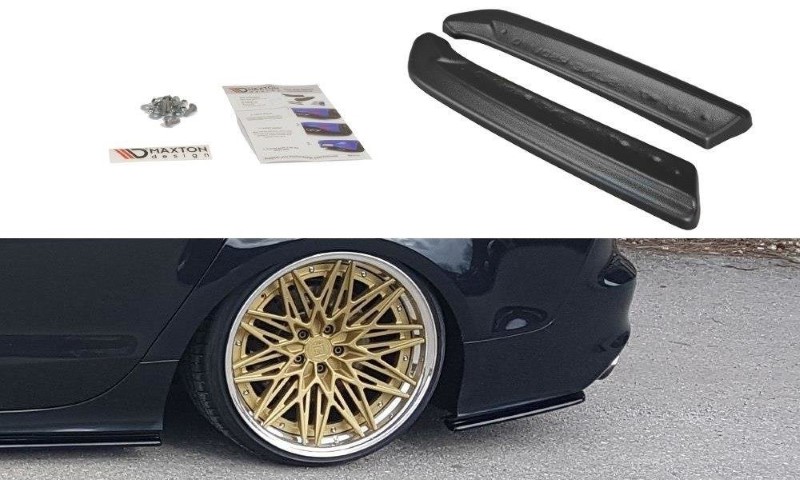 Achterzijde Spoilers Audi A7 S-Line C7 Glanzend Zwart