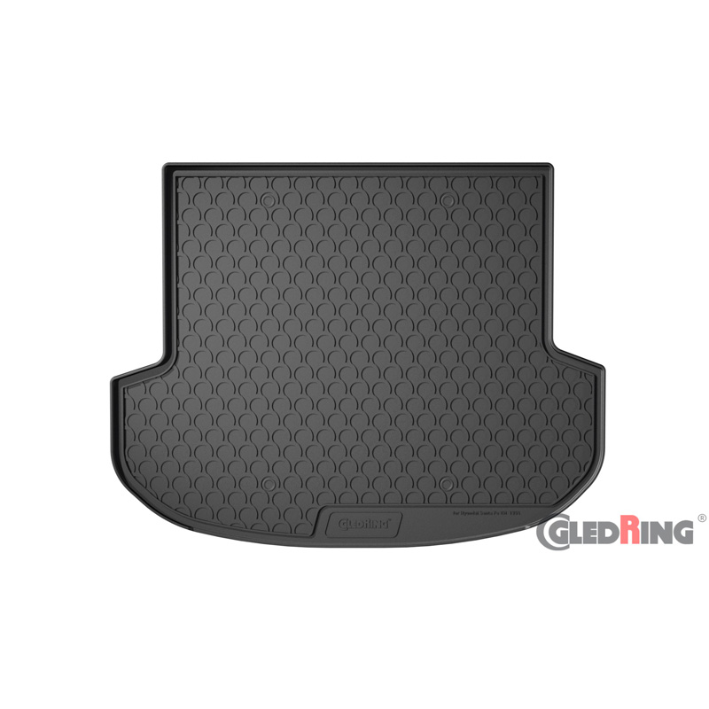 Rubbasol (Rubber) Trunk mat  Hyundai Santa Fé IV (TM) (5-Persons) 2018- excl. Hybrid & PHEV