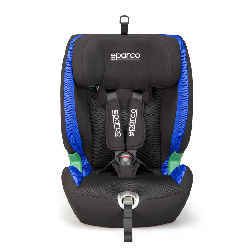 Sparco child seat SK5000I (Isofix) Black/Blue i-Size 76-150cm (ECE-R129/03)
