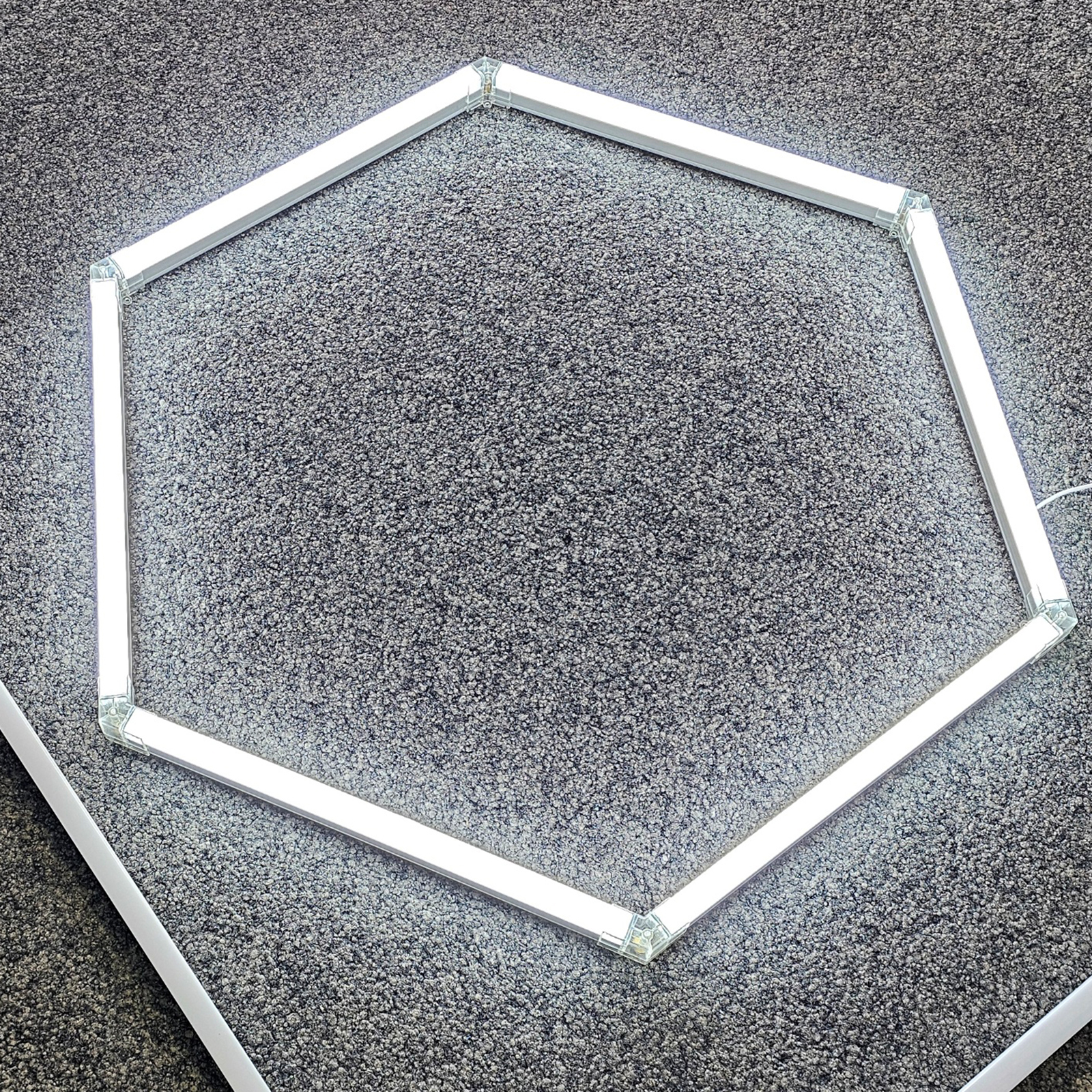 Hexagon verlichting LED paneel 2.43 x 3.66 m 6500K