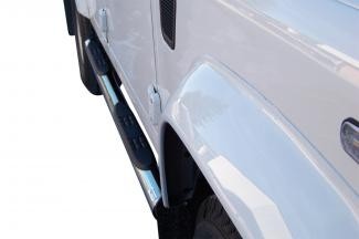 Side bars Land Rover Defender 90 steps